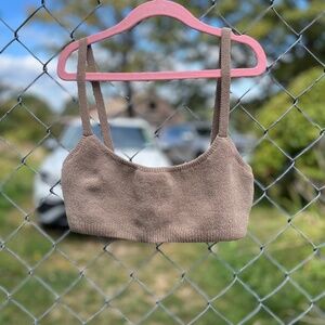 SKIMS light cozy bralette